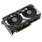 ASUS DUAL-RTX5060TI-O8G GeForce RTX 5060 Ti 8 GB videokarte melna/pelēka