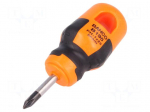 Screwdriver | Phillips | PH1 | Blade length: 25mm | Overall len: 85mm