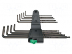 Key set | Torx&reg; | TX08,TX09,TX10,TX15,TX20,TX25,TX27,TX30,TX40