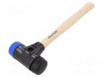 Hammer | 325mm | W: 110mm | 637g | Size: 40mm | round | wood (hikory)