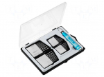Drill set | Application: metal,plastic | Pcs: 41 | Mat: HSS | for metal