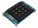 Pmod module | 16-button keypad | GPIO | prototype board