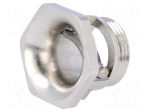 Gland | PG16 | &Oslash;cable: 10&divide;16mm | Mat: metal | Spanner: 30mm