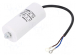 Capacitor: motors, run | 30uF | 450V | &Oslash;45x95mm | -25&divide;70&deg;C | &plusmn;5% | 3000h