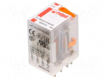 Relay: electromagnetic | 3PDT | Ucoil: 24VAC | 10A/250VAC | 10A/24VDC
