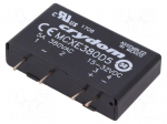 Relay: solid state | Ucntrl: 15&divide;32VAC | 5A | 48&divide;530VAC | THT | SIP