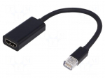 Cable | DisplayPort 1.1 | mini DisplayPort plug,HDMI socket