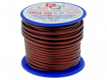 Coil wire | double coated enamelled | 2mm | 0,25kg | -65&divide;200&deg;C