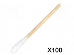 Tool: cleaning sticks | L: 152mm | Length of cleaning swab: 16mm