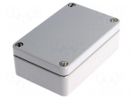Enclosure: multipurpose | X: 64mm | Y: 98mm | Z: 34mm | ALUEIN | aluminium
