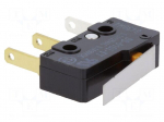 Microswitch SNAP ACTION | with lever | SPDT | 0.1A/125VAC | ON-(ON)