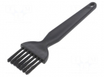 Brush | ESD | 3mm | Overall len: 140mm | Working part len: 30mm