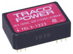 Converter: DC/DC | 3W | Uin: 9&divide;18V | Uout: 15VDC | Uout2: -15VDC | DIP24