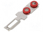 Safety switch accessories: flat key | Series: D4GS-N