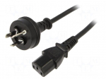 Cable | 3x0.75mm2 | AS/NZS 3112 (I) plug,IEC C13 female | PVC | 1.8m