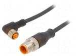 Cable: for sensors/automation | PIN: 3 | 5m | plug | 30VDC | 4A | RST | IP67