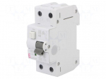 RCBO breaker | Inom: 16A | Ires: 30mA | Poles: 2 | 230/400VAC | IP20 | KZS