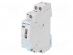 Contactor: 2-pole installation | 25A | 230VAC | NO x2 | ERC | -10&divide;50&deg;C