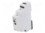 Automation module: timer | 0,1s&divide;100h | SPDT | 250VAC/16A | 12&divide;240VDC