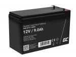 Green Cell AGM VRLA 12V 9Ah maintenance-free battery for UPS units