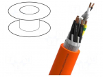 Wire: servo drive | hybrid,MOTIONLINE&reg; PREMIUM | orange | stranded