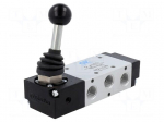 Mechanical valve | -0.9&divide;10bar | 5/2 bistable | Thread: G 1/4"