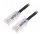 Patch cord | TX6A-28&trade;,U/UTP | Cat: 6a | RJ45 plug,both sides | wire