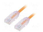 Patch cord | TX6A-28&trade;,U/UTP | Cat: 6a | RJ45 plug,both sides | wire