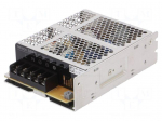 Power supply: switching | for building in | 50W | 15VDC | 3.4A | OUT: 1