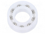 Bearing: ball | &Oslash;int: 8mm | &Oslash;out: 16mm | W: 5mm | Cage: polyamide