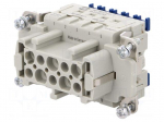 Connector: HDC | contact insert | female | 16A | 500V | Han&reg; ES Press