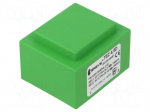 Transformer: encapsulated | 4.5VA | 230VAC | 6V | 6V | 375mA | 375mA | PCB