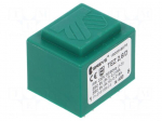 Transformer: encapsulated | 2.6VA | 230VAC | 6V | 6V | 217mA | 217mA | PCB