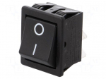 ROCKER | DPST | Pos: 2 | ON-OFF | 16A/250VAC | black | none | 1350