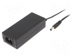 Power supply: switching | 24VDC | 2.71A | Out: 5,5/2,5 | 65W | 90&divide;264VAC