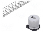 Capacitor: electrolytic | SMD | 1mF | 25VDC | 16x16x16mm | &plusmn;20% | 5000h