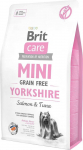 BRIT Care Mini Yorkshire Grain Free Salmon with tuna - dry dog food - 2 kg