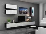 Cama Living room cabinet set VIGO 12 black/white gloss