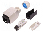 Connector: RJ45 | plug | PIN: 4 | Cat: 5 | shielded | 8p4c | &Oslash;cable: 4&divide;11mm
