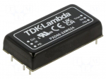Converter: DC/DC | 60W | Uin: 9&divide;36VDC | Uout: 24VDC | Iout: 2.5A | THT