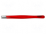 Tweezers | 145mm | Blade tip shape: rounded | universal