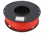 Filament: HIPS | 1.75mm | red | 1kg