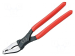 Pliers | specialist | 200mm | pliers head deflected at 20&deg; angle