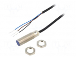 Sensor: inductive | OUT: PNP / NO | 0&divide;2mm | 10&divide;36VDC | M12 | 5m | IP67