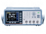 LCR meter | LCD 3,5" | 1E-05&divide;99.999M&Omega; | 1E-05pF&divide;9999.99mF | LCR-6000