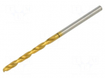 Drill bit | for metal | &Oslash;: 2.3mm | L: 53mm | Working part len: 27mm