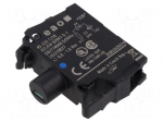 Illuminating unit | 22mm | 45 | front fixing | 24VAC | screw terminals