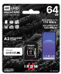 Goodram 64GB  IRDM MicroSDXC Memory card + Adapter