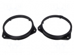 Speaker frame | 165mm | Citro&euml;n,Fiat,Opel,Peugeot | 2pcs.