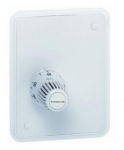 Silto grīdu regulators 1 lokam 20-50C Honeywell Grīdas apsildes vadības komplekts 1 lokam, iebūvējams ar redzamu regulatoru